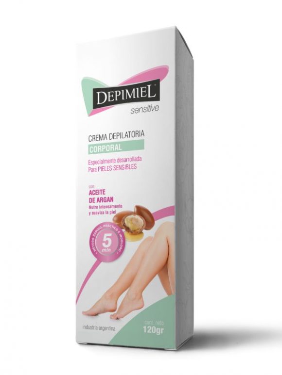 DEPIMIEL CREMA DEPILATORIA PARA EL CUERPO SENSITIVE X 120 G.